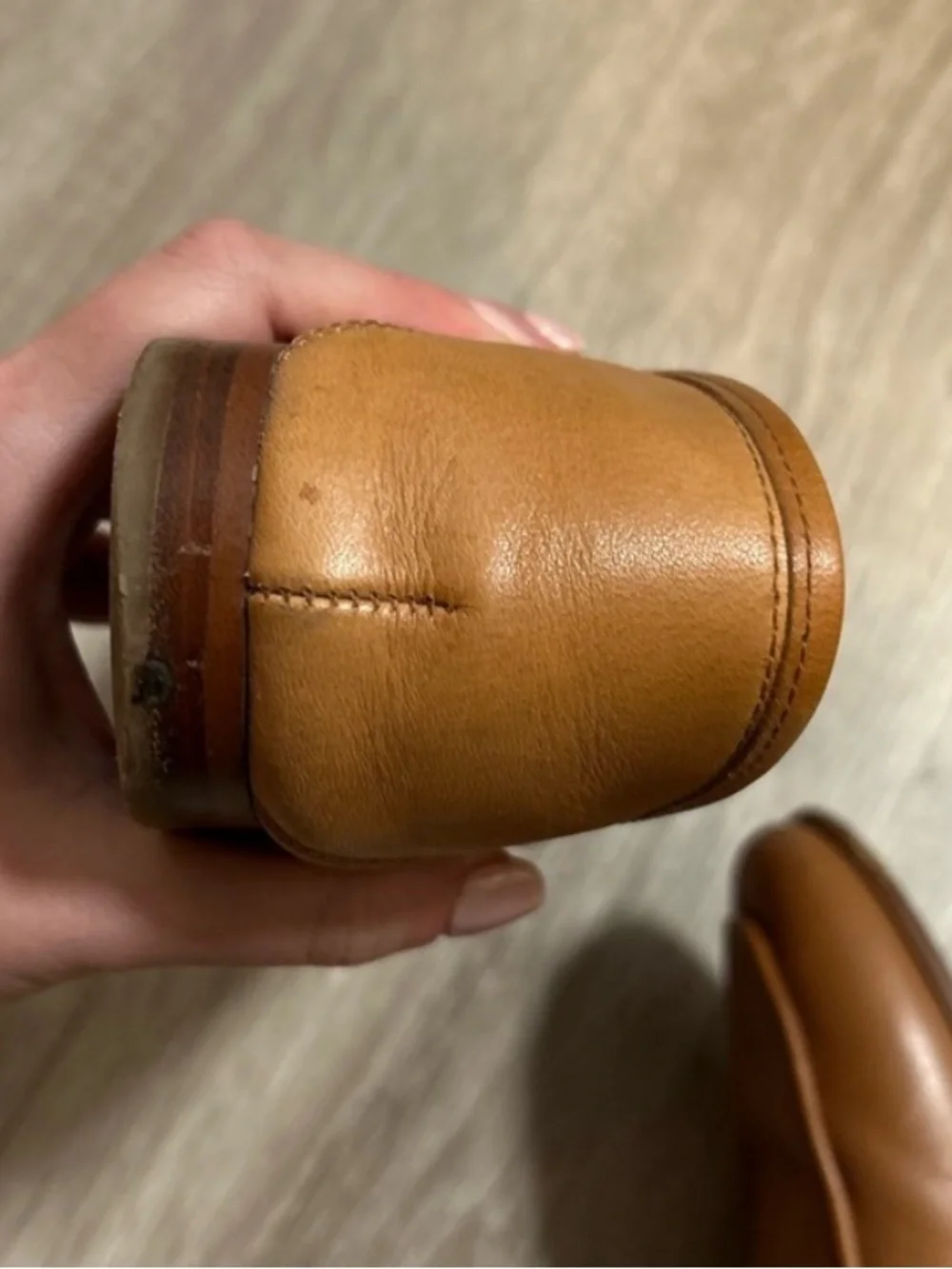 Sam Edelman Tan Loraine Bit Loafers Size 5.5